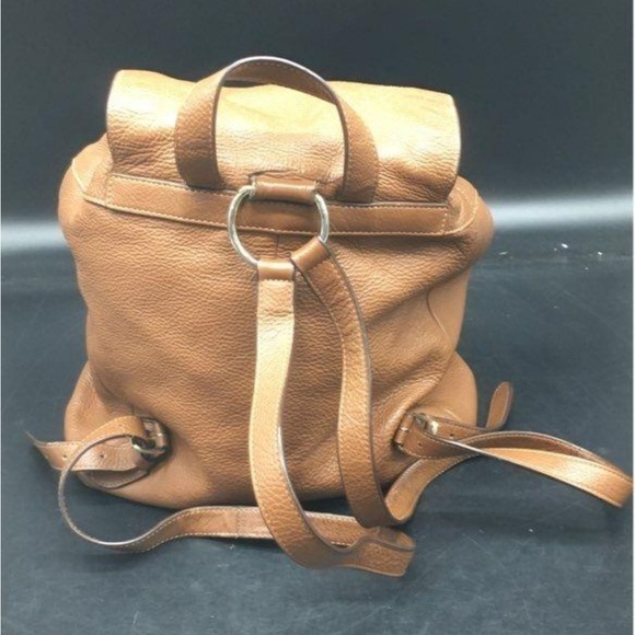 Coach Billie Brown Leather Backpack - Picture 5 of 9